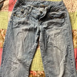 Low rise jeans bootcut